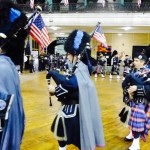 Bagpipes and drums